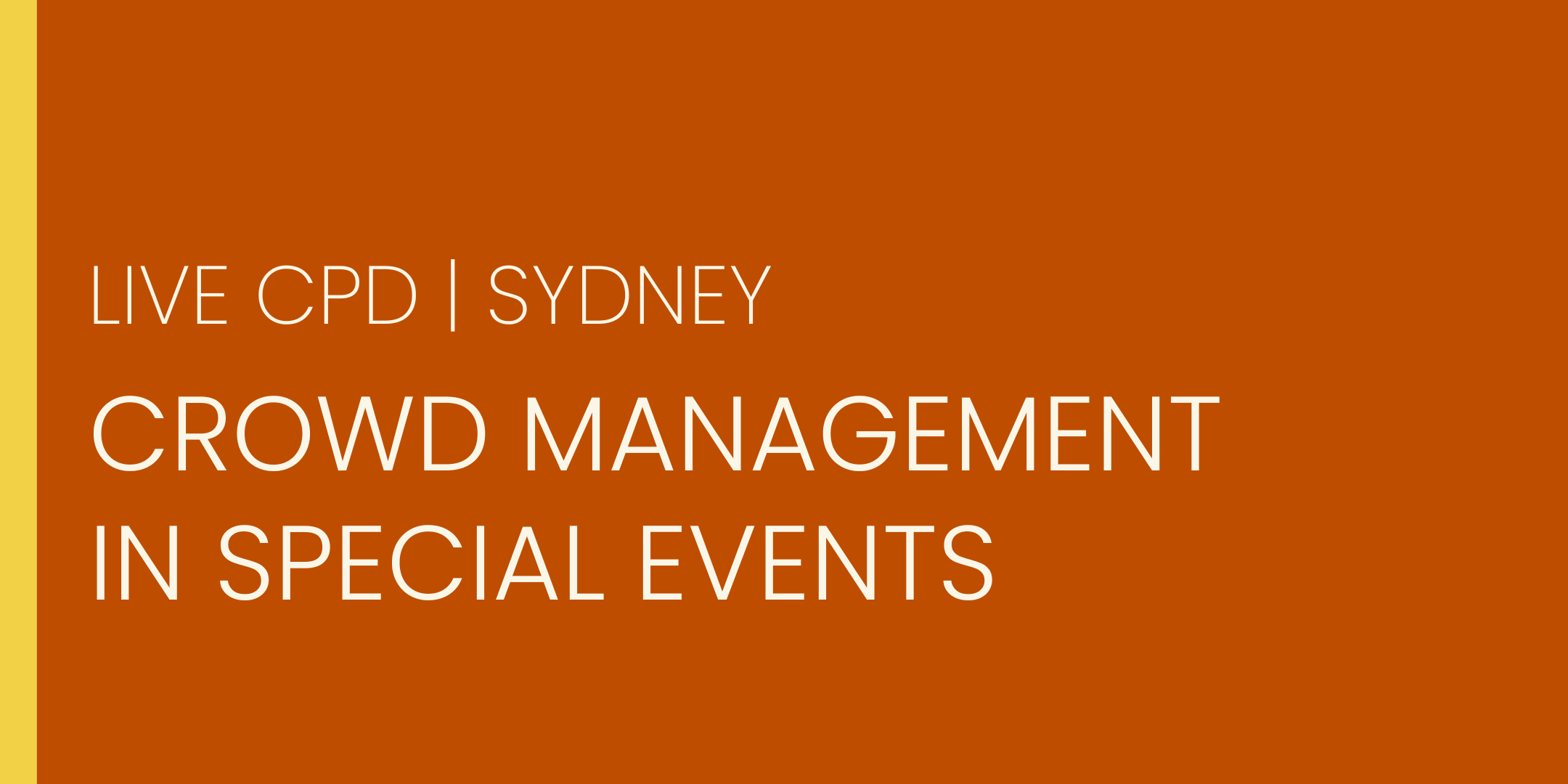 Event Banner